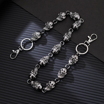 Skull Pocket Chain ic1009