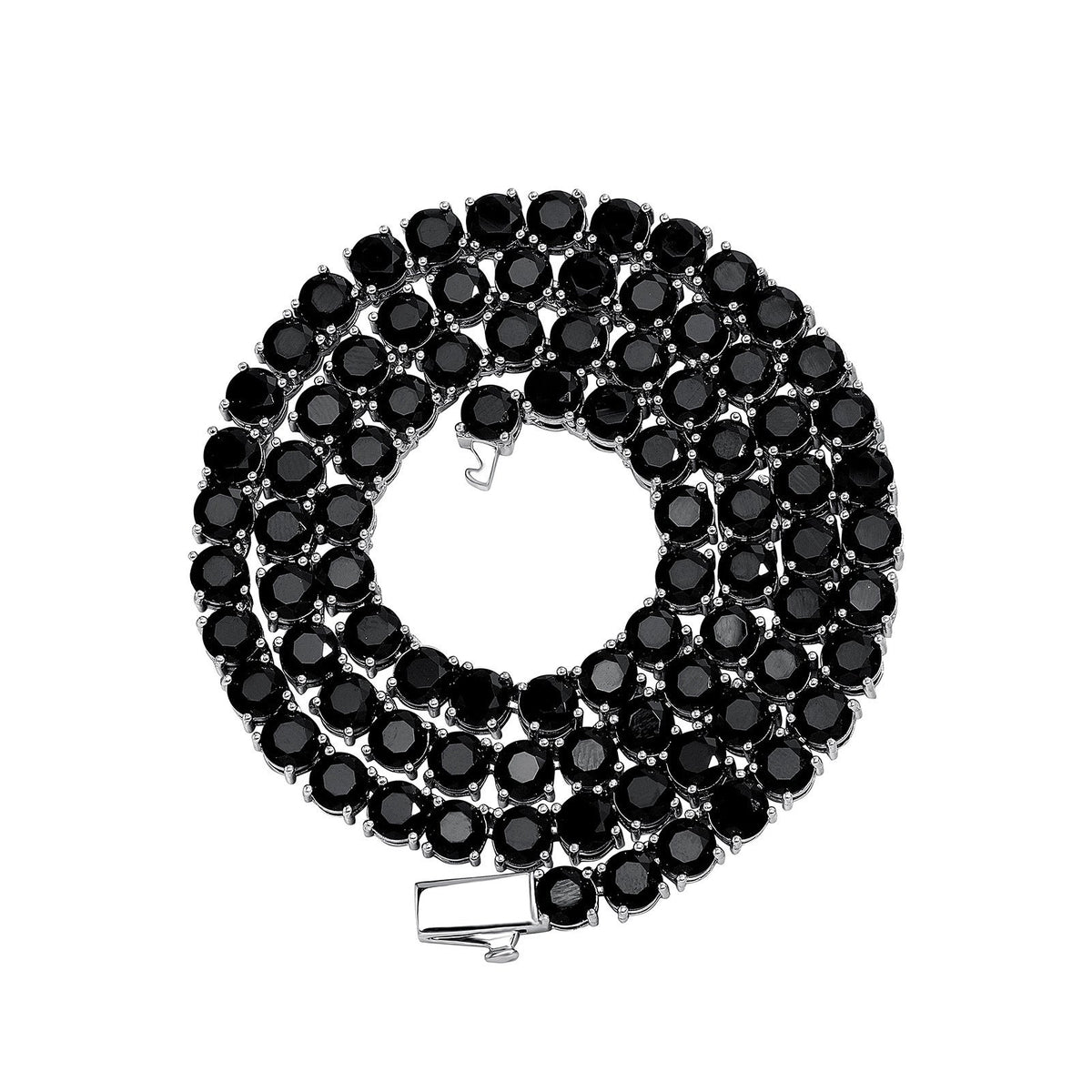 国境を越えた爆発金Tennis Chainカラージルコンテニスチェーンヒップホップ潮満ドリル単列ネックレスブレスレットアクセサリー