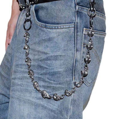 Skull Pocket Chain ic1009